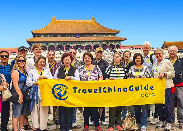 Our Tour Group in Beijing