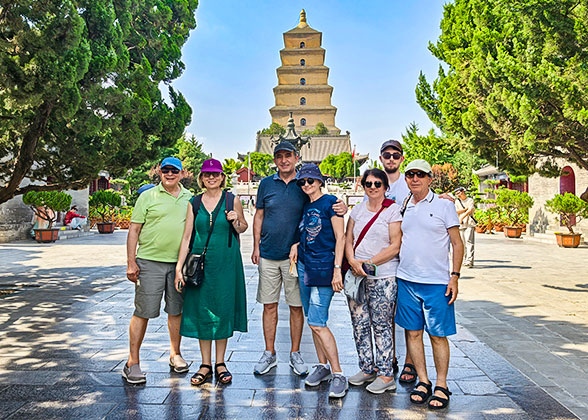 Giant Wild Goose Pagoda, Xian