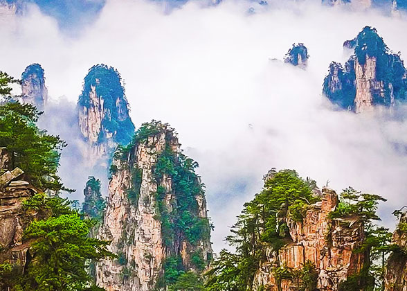 China tour to Zhangjiajie